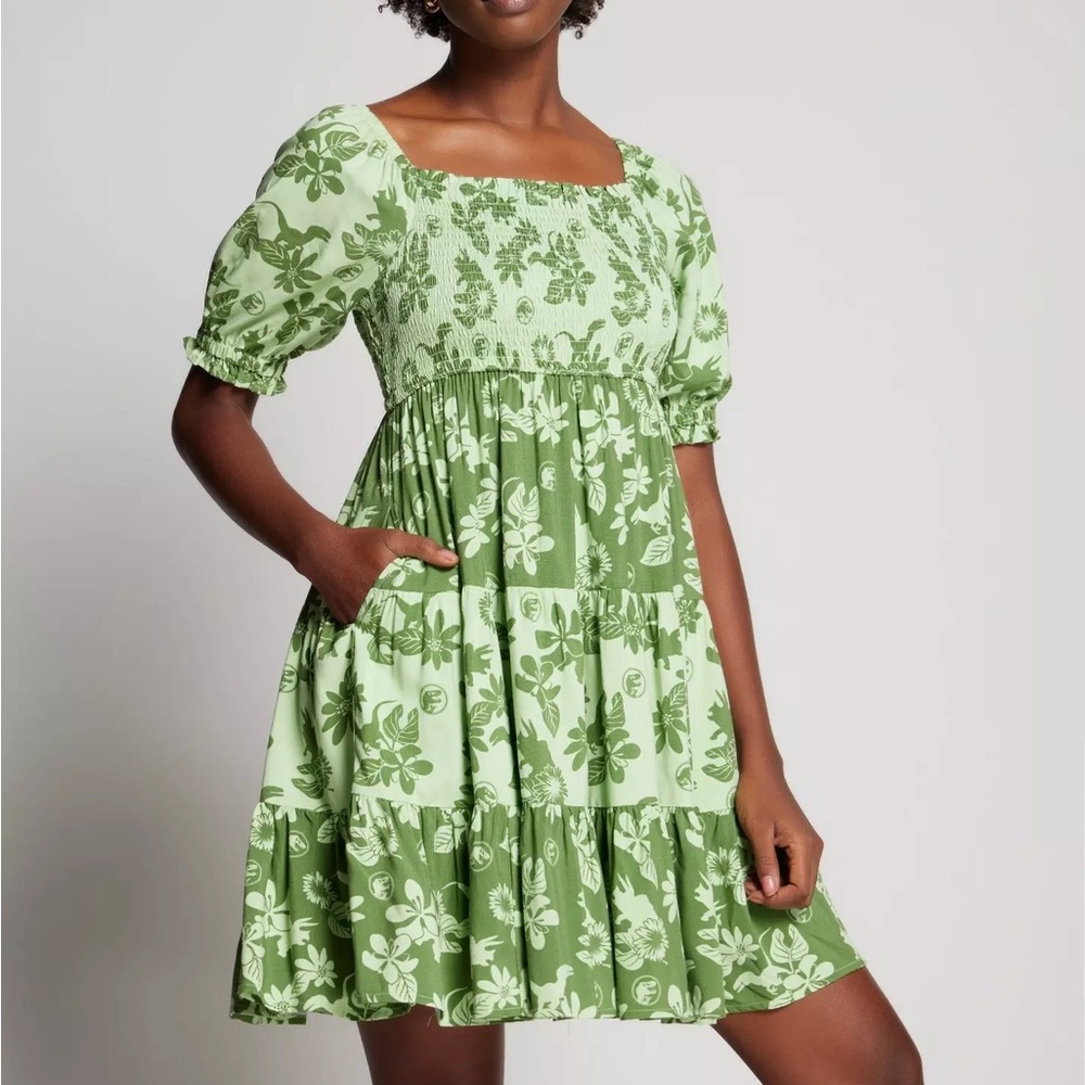 Jurassic Park Tonal Smocked Dressโ BoxLunch Exclusive
